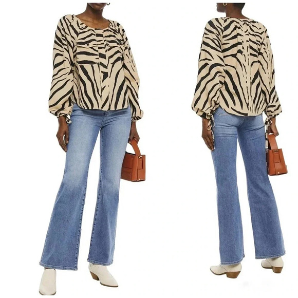 Current/Elliott Denim - Current/Elliott The Jarvis Jean - NWT - The High Rise Scooped Jarvis Flare Jean